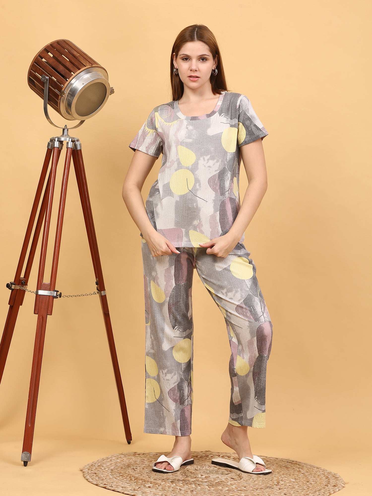 Earthy Printed Co-ord Set