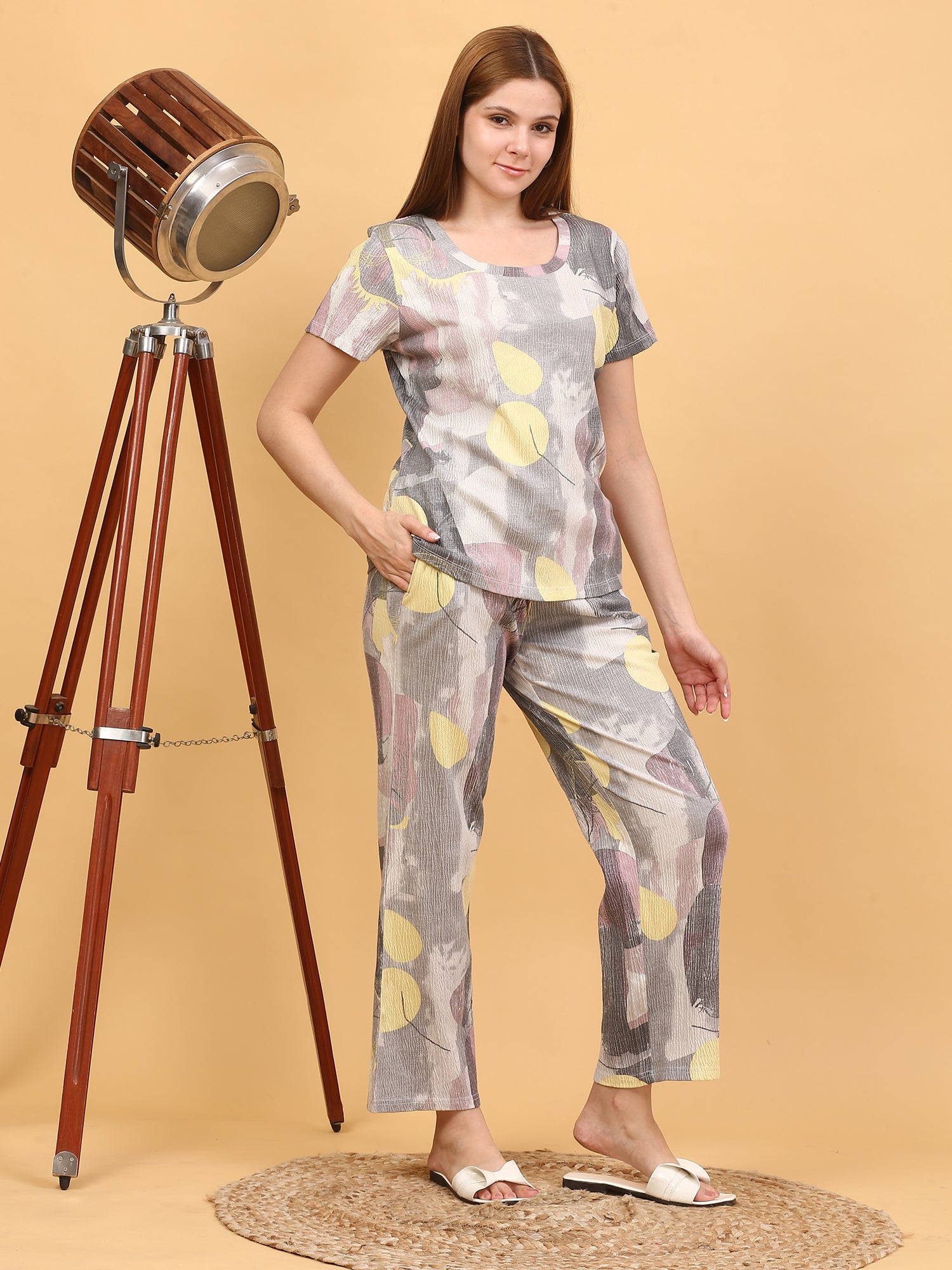 Earthy Printed Co-ord Set