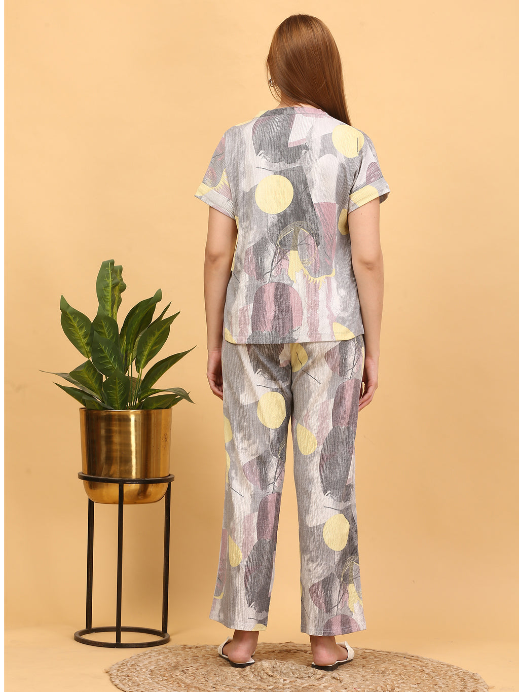 Black Printed Co-ord Set