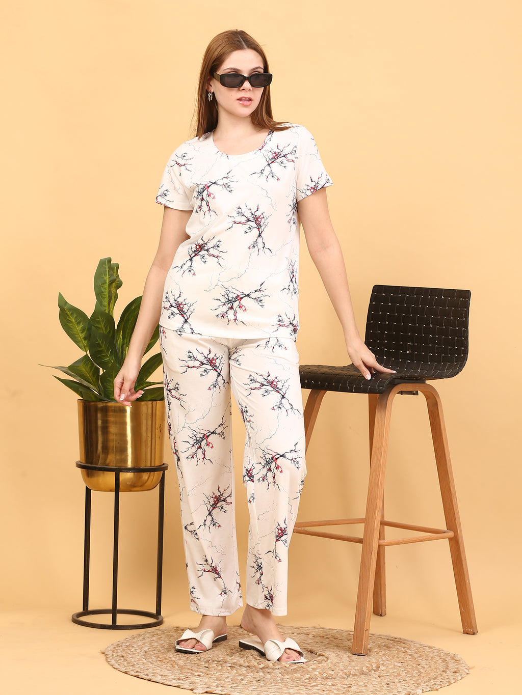 Off White Co-ord Set