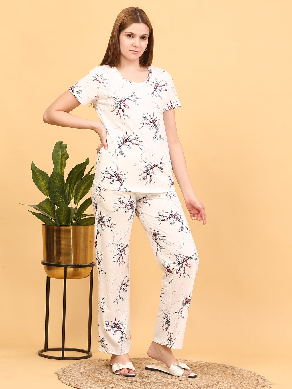 Off White Co-ord Set