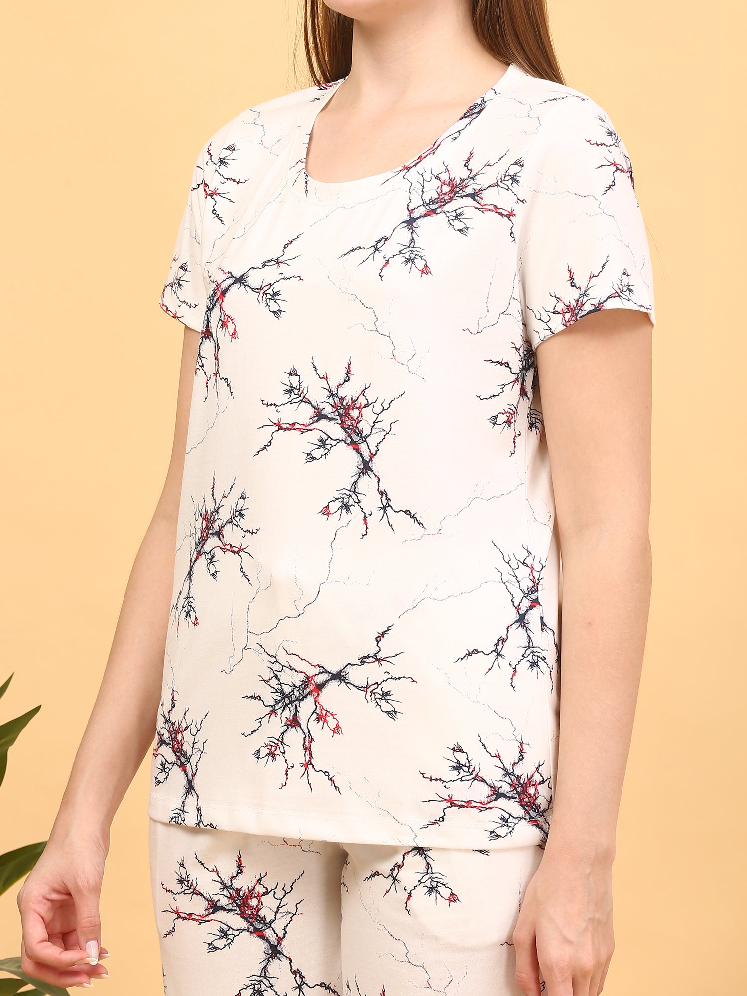 Off White Co-ord Set