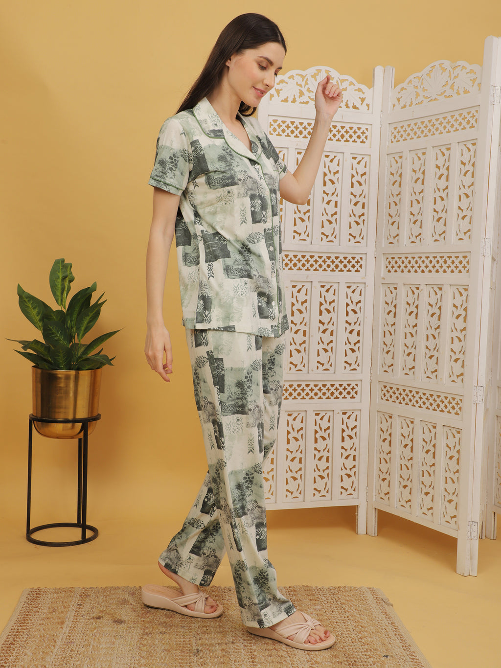 Leafy Green Co-ord Set
