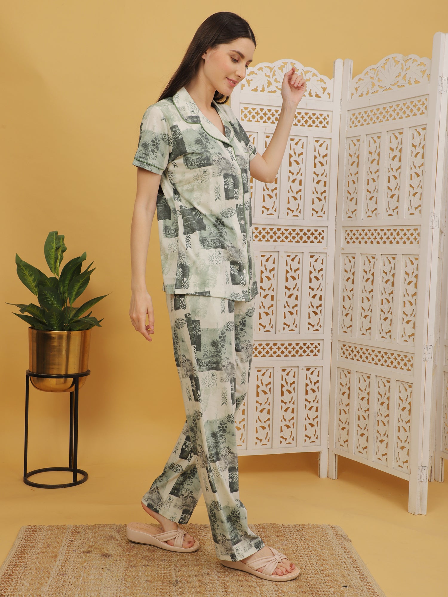 Leafy Green Co-ord Set