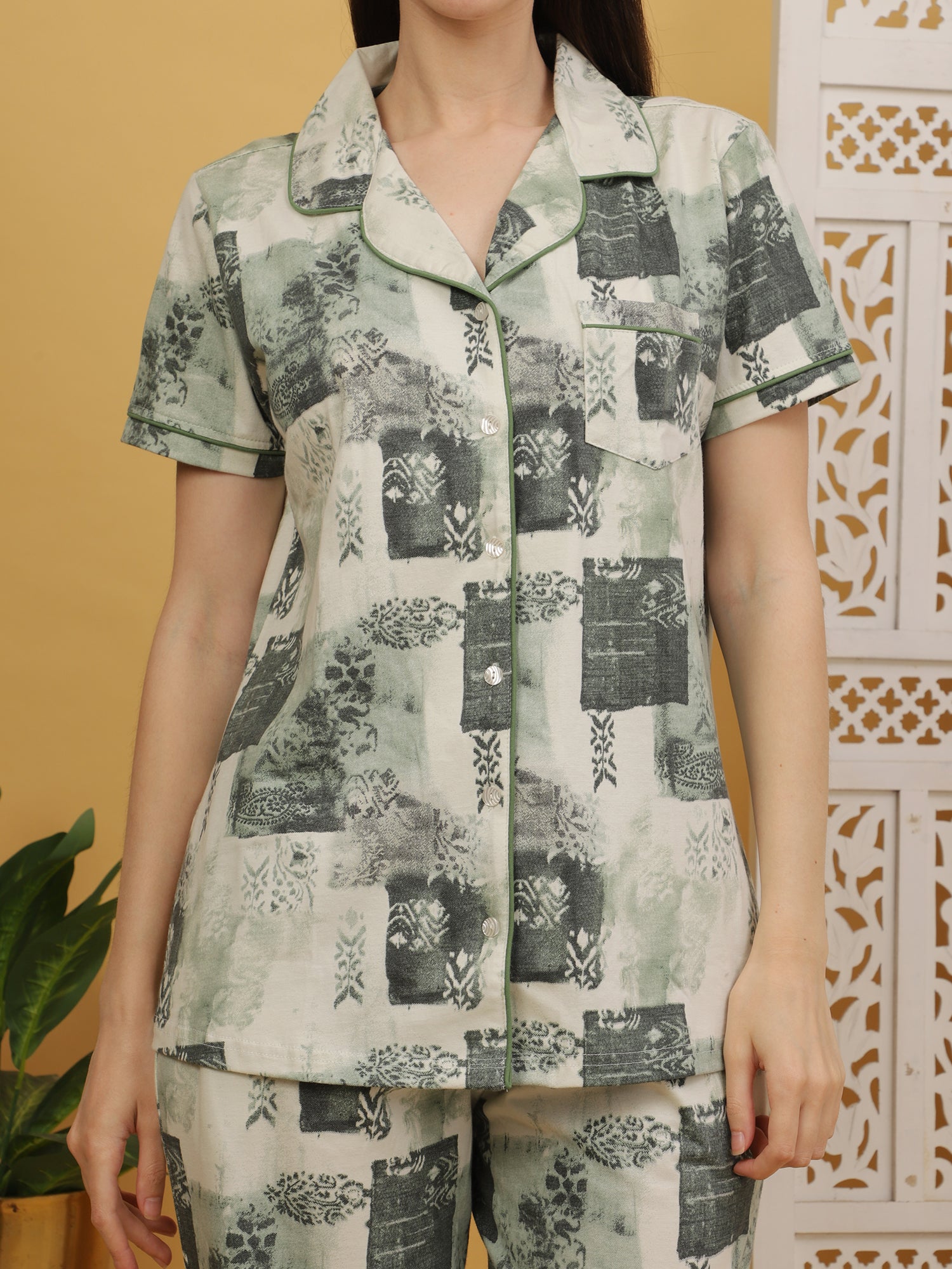 Leafy Green Co-ord Set