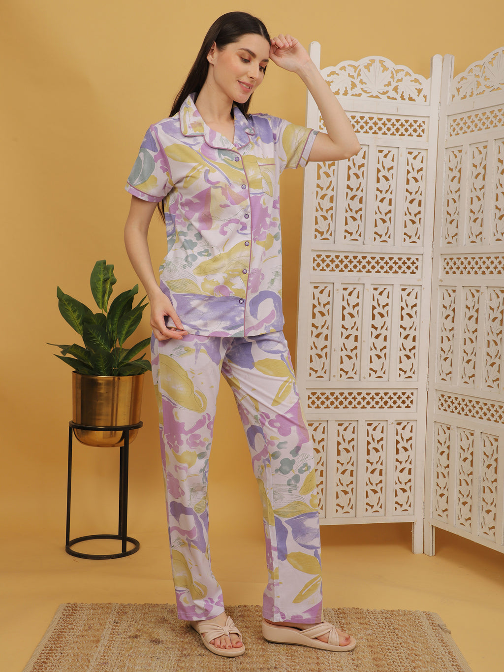 Dreamy Purple Co-ord Set