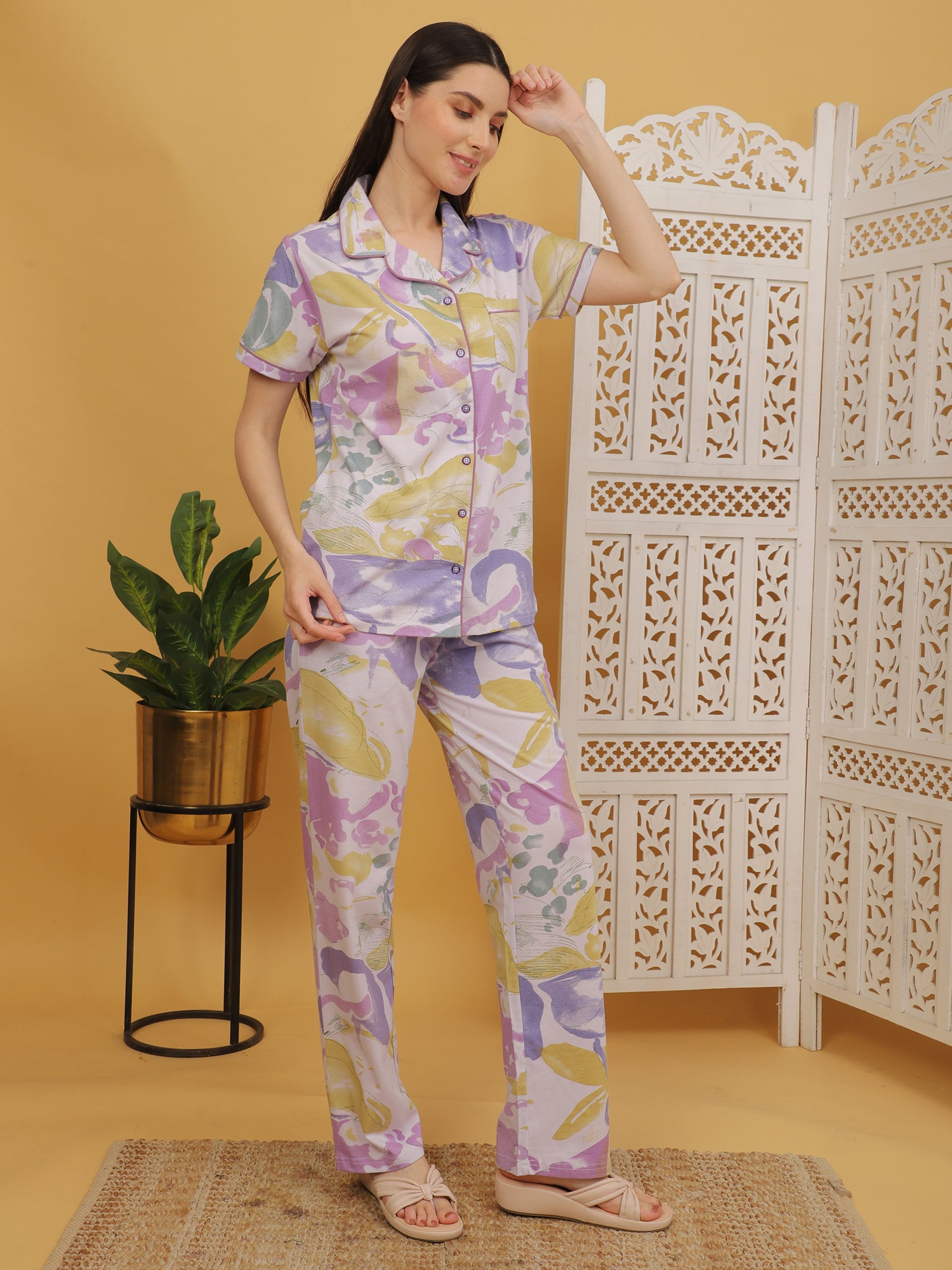 Dreamy Purple Co-ord Set