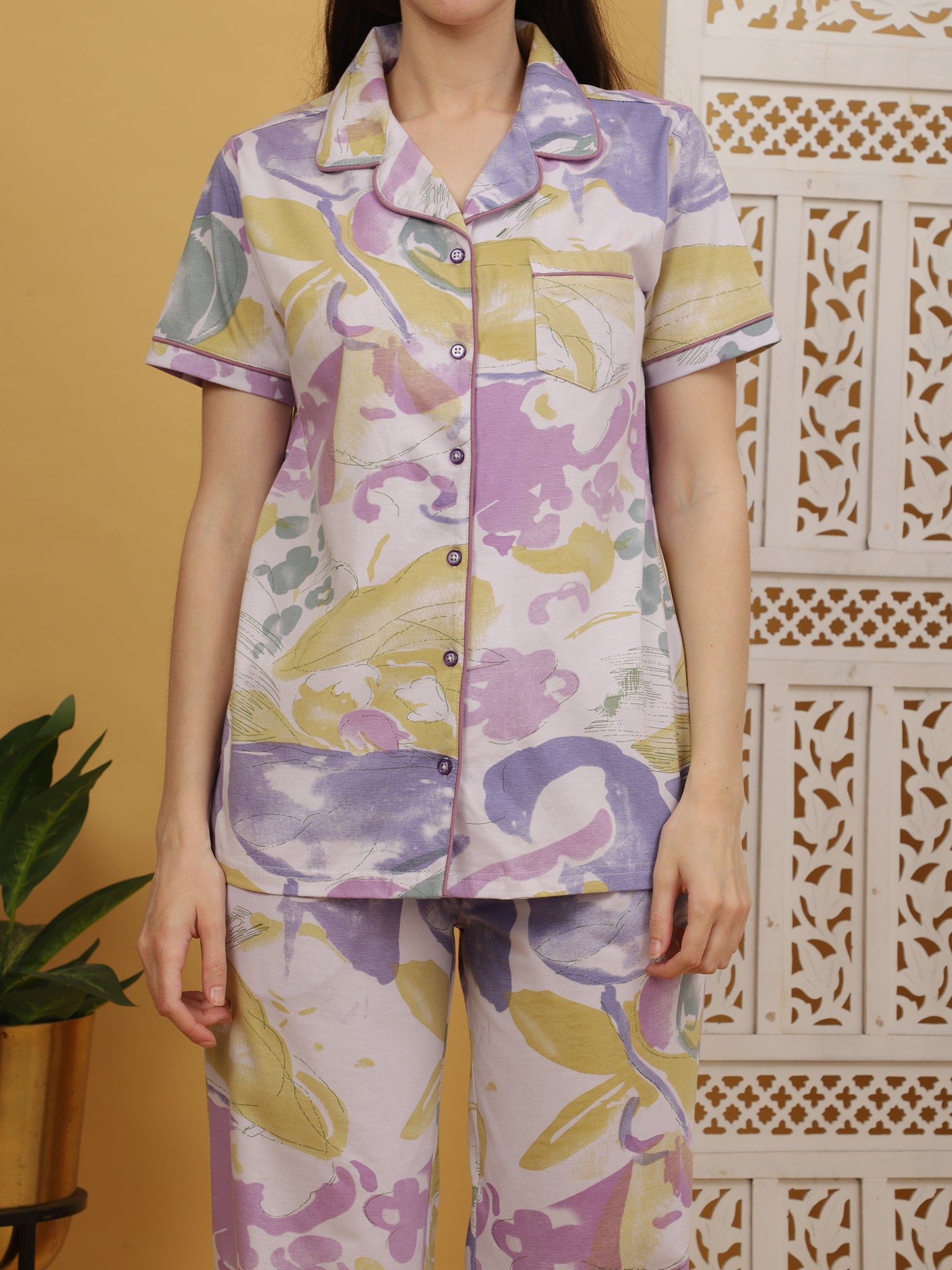 Dreamy Purple Co-ord Set