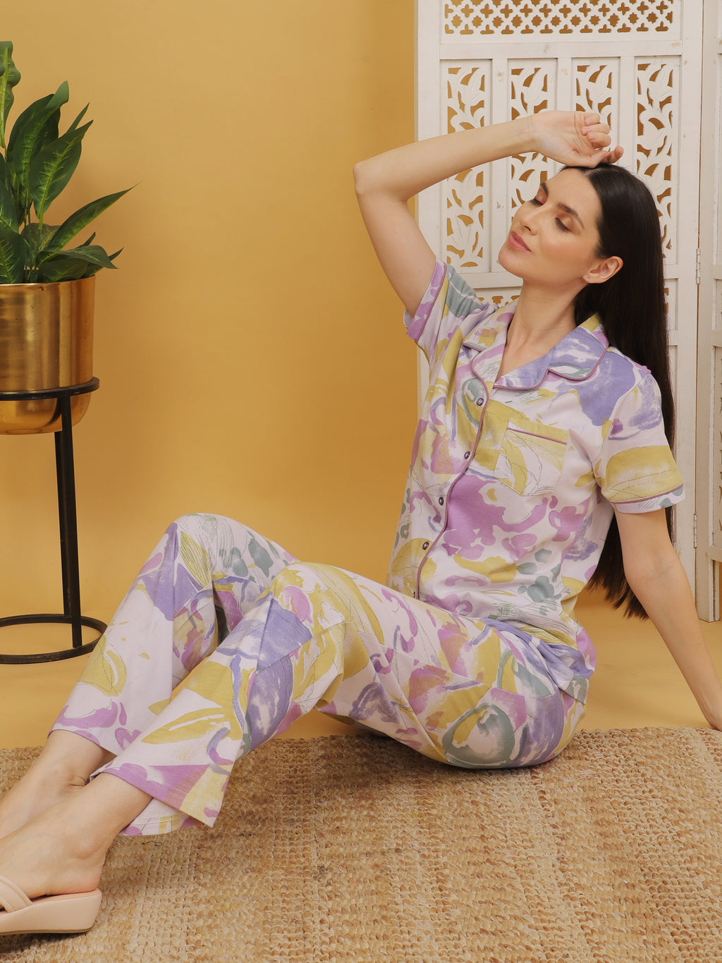 Dreamy Purple Co-ord Set